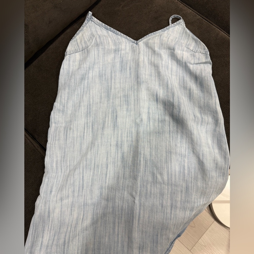 TNA Light Blue Denim summer dress - Picture 5 of 9